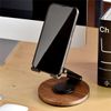 Smartphone Stand Adjustable, Adjustable Tilt, Height Adjustable, 360 Degree Rotation Foldable Smartphone Stand (Cherry)