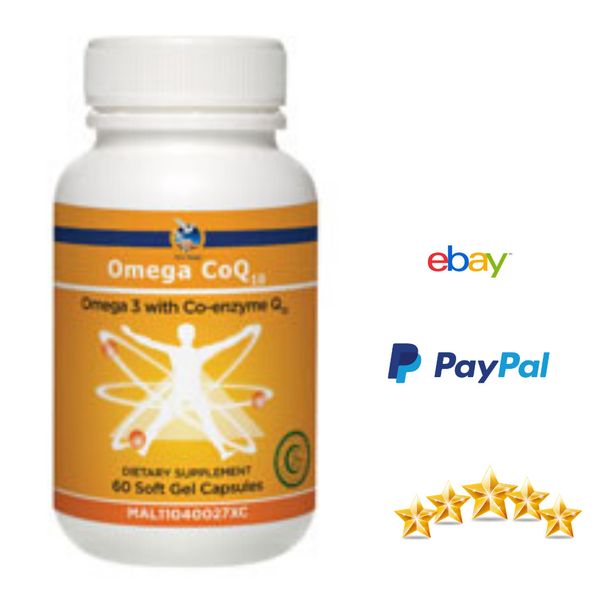 Omega CoQ10 Soft Gel 60 Capsules