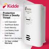 Kidde Carbon Monoxide Detector, Plug in Wall with AA Battery Backup, Test-Hush Button