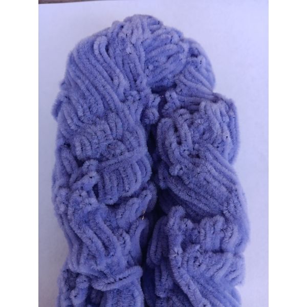 NYLON CHENILLE SIZE #2 MEDIUM SKEIN 72 Yards Fl. Blue Fly & Jig Tying Material