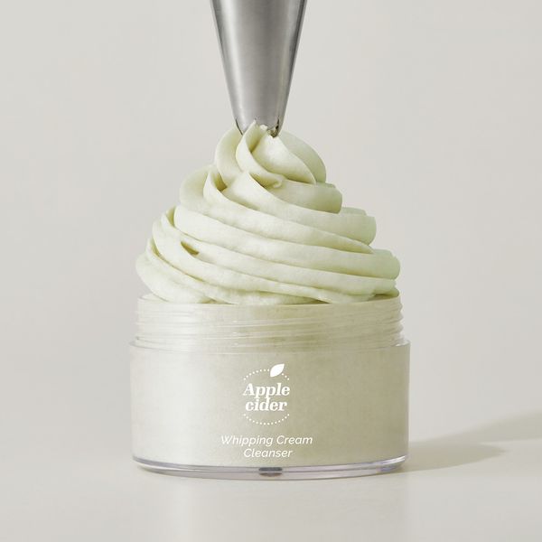 [1+1] Ariel Moisturizing Cleansing First Step! Apple Cider Whipping Cream Cleanser 100g+100g