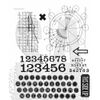 Tim Holtz Cling Rubber Stamps - Deconstructed CMS489