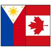 CafePress PI Flag & Canada Flag Rectangle Bumper Sticker Car Decal