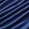 Fitted Sheet 25CM Deep Navy Blue Double Bed Sheet Hotel Quality Microfiber (Navy Blue, Double 25CM)