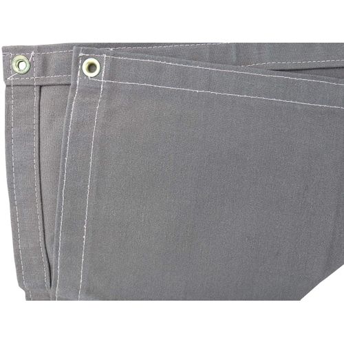 5 Ft. x 5 Ft. Olive Drab 10 Oz. Canvas Tarp