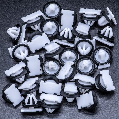Rexka 30pcs Fender Flare Rocker Panel Moulding Clip 11547581 for GM Chevrolet Buick Cadillac GMC CT6 XT5 XTS Cruze Equinox Impala Silverado Traverse Acadia Terrain Canyon Sierra Wheel Flare Clips