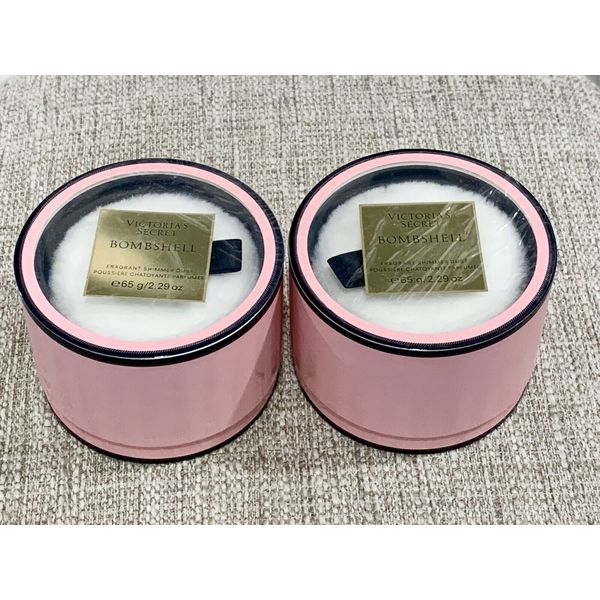 2X Victoria's Secret Bombshell Perfumed  Shimmer Dust Original Powder (U5)