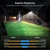 200W Outdoor LED Security Flood Light PIR Motion Sensor 4000lm Ultra Bright IP65