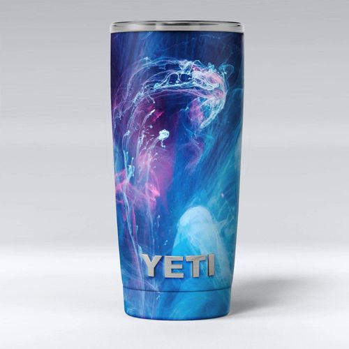 Design Skinz Dream Blue Cloud - Skin Decal Vinyl Wrap Kit compatible with the Yeti Rambler Cooler Tumbler Cups