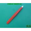 5 Pcs EyeBrow Tweezers Red Color  Manicure Instruments