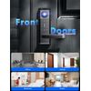 Smart Lock with Camera & Handle Fingerprint Keyless Door Lock WiFi APP Control