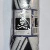 Jolly Roger Pirate Skull With Patch Fleece Blanket Comforter 50" x 60"