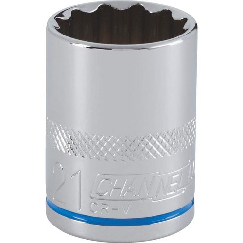 Do it Best 1/2" Drive Metric Socket, 21MM 1/2 DRIVE SOCKET