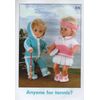 Peter Gregory Dolls Knitting Pattern Booklet Dolls Wardrobe Part 2 AK18 Outfits