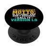 The Data Science Motto Funny Joke Data Analyst PopSockets Standard PopGrip