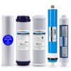 Reverse Osmosis Replacement Filter Set RO Cartridges 5 pcs w/ 100 GPD Membrane