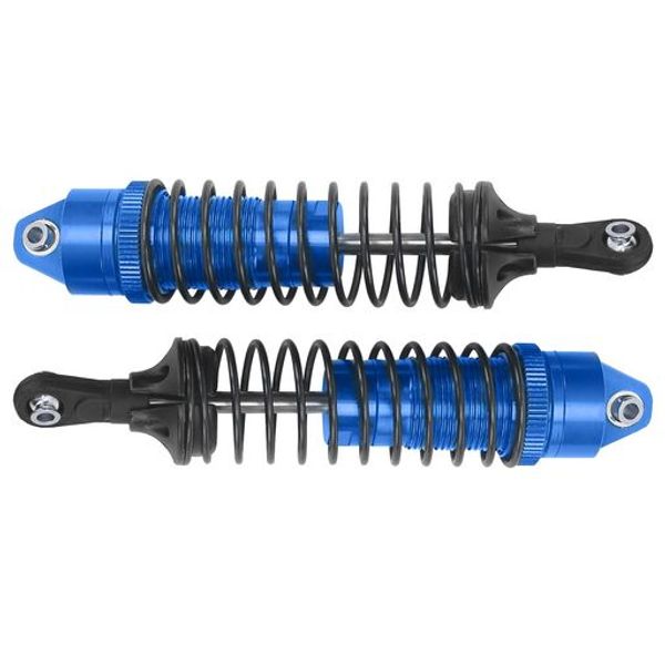 RC Damper Shock, Spring Assist Shock Absorber RC Car Upgrade Parts for SLASH 2WD Remote Control Car (BLUE)