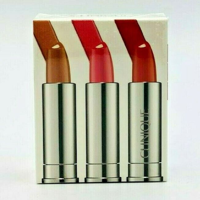 3pc Clinique Dramatically Different Shaping Lip Color Set innocently, romanticiz