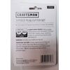NIP CRAFTSMAN 3-PIECE PLUG CUTTER SET #25581--3/8", 1/2", 5/8"