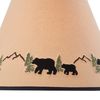 Park Designs Black Bear Embroidered Shade - 12"
