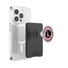 Monogram Initial Letter L Rose Pink Personalized Accessory PopSockets PopWallet for MagSafe