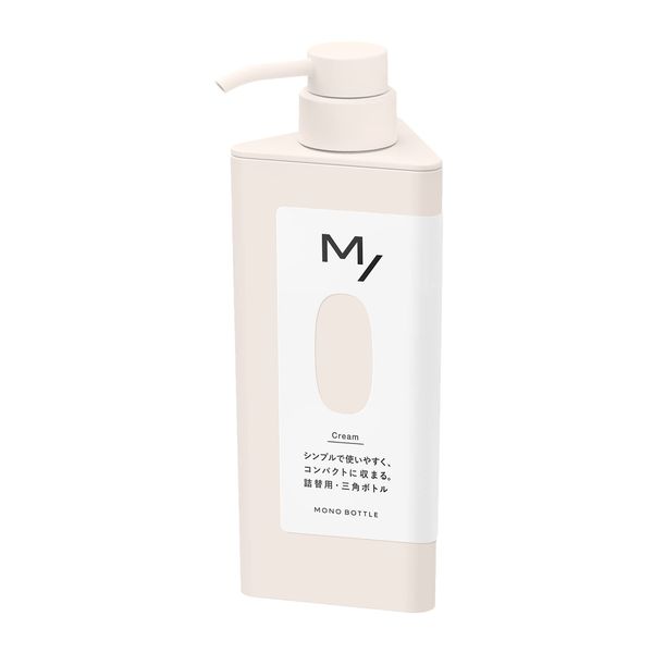 M Slash Mono Bottle Triangle Cream