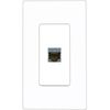RiteAV CAT6A Wall Plate Screwless [White]