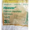 HOOVER VACUUM CLEANER BAGS TYPE I A891