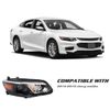 Halogen Headlights For 2016-2018 Chevy Malibu Right Passenger Side W/bulbs 16-18