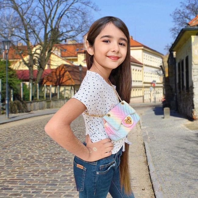 Buy MibasiesKids Glitter Purse for Little Girls Toddler Crossbody