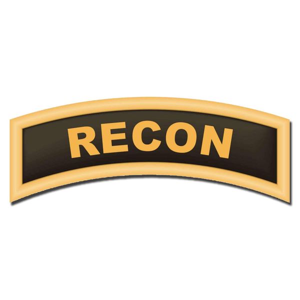 Recon Tab Decal Sticker 11.75"
