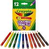 Crayola 03.4112 - 12 Buntstifte, Kurz