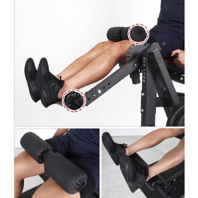 Leg muscle leg extension lower body rehabilitation home thigh exercise equipment, [01] separate leg trainer (no weight)