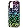 iPhone 14 Pro Multi-Color Rainbow Leopard Print Case