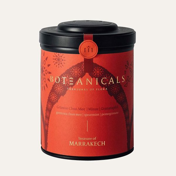 Botany direct purchase from Germany: Treasures of Marrakech - Green Tea Chunmi Mint Granata Pomegranate - Granata Pomegranate Moroccan Mint, quantity, see details