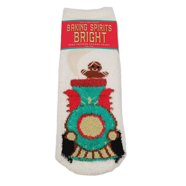 Bath & Body Works Baking Spirits Bright Gingerbread Shea Infused Socks