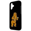iPhone 16 Cartoon bear playing ukulele Case
