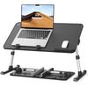 Height & Angle Adjustable Laptop Stand for Bed, Lap Desk Bed Tray Table, Ligh...