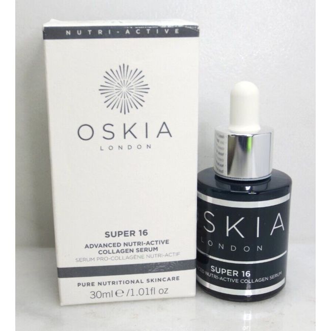 OSKIA SUPER 16 ADVANCED NUTRI-ACTIVE COLLAGEN SERUM 1.01 OZ BOXED