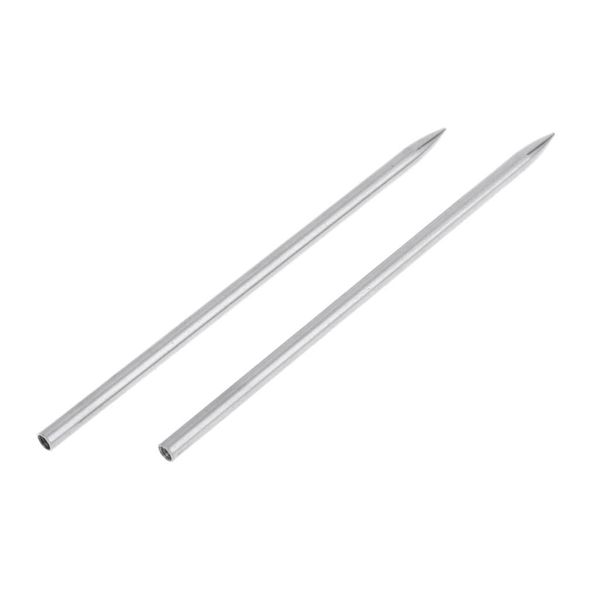 2pcs Paracord Needles Stainless Steel Hand Sewing Needle Paracord Needles Knitting Craft Supplies for Bracelets Crafts Handmade Sewing Tools 2 Sizes - 80x3mm