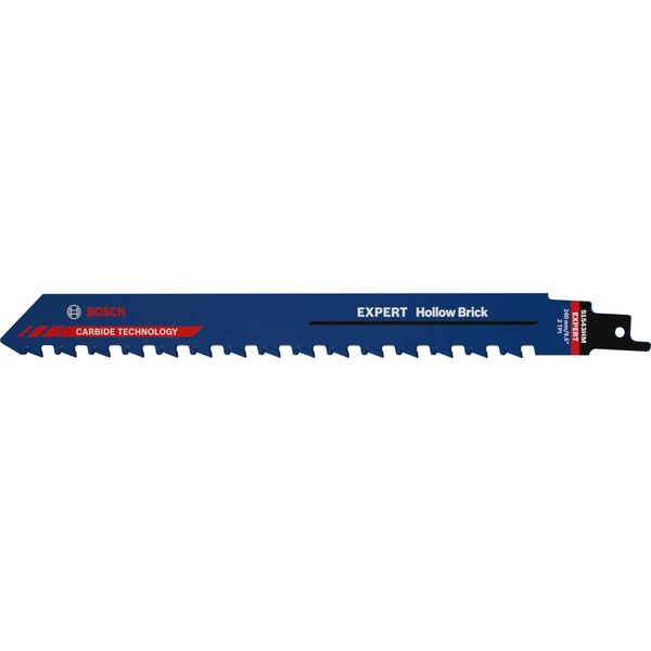 Bosch Professional 3x Expert ‘Hollow Brick’ S 1543 HM Reciprocating Saw Blade (for Poroton building block, Length 240 mm, Accessories Reciprocating Saw)