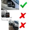 Clear Switchback/Sequential LED Side Mirror Lights For 20-up Chevy GMC 2500 3500