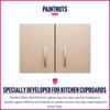 PaintNuts Kitchen Cupboard Paint - RAL-7024 - GRAPHITE GREY Satin 1 Litre Tin