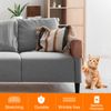sourcing map 2 Pcs Sofa Armrest Covers Stretch Couch Armrest Cover for Chairs Sofas Couch Arm, Scratch-Resistant Sofa Arm Cover, Coffee