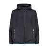 CMP - Kid G-Jacke mit Regenkapuze, Anthrazit-Wasser, 116