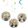 (PKT) Child Despicable Me Swirl Decorations