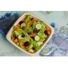 50 Pack - Compostable Square Container Eco Friendly Bowls 42 Oz.