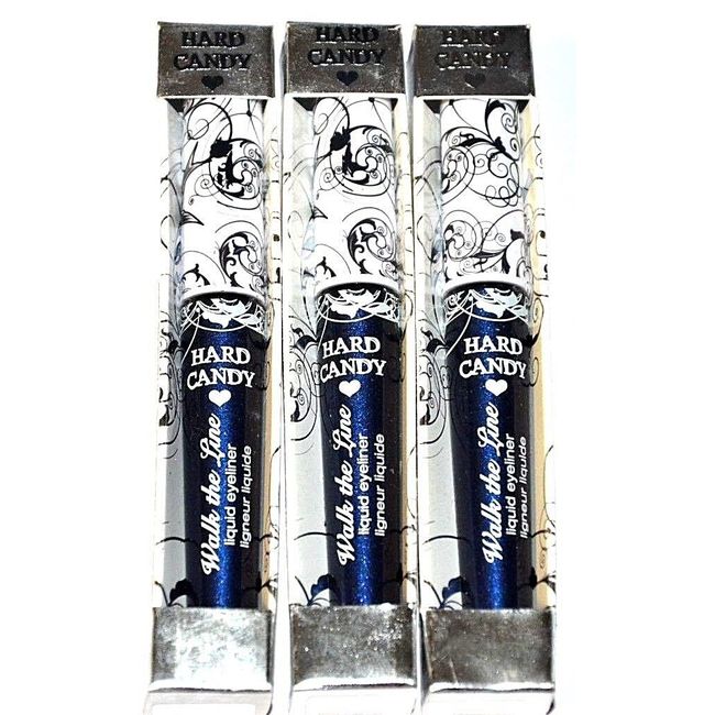 NEW Lot (3) Hard Candy Walk The Line Liquid Eyeliner 075 Flip Side FREE SHIPPING