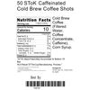 50 SToK Caffeinated Cold Brew Coffee Shots