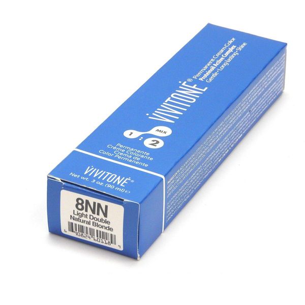 VIVITONE Permanent Cream Color 8NN (Light Double Natural Blonde)